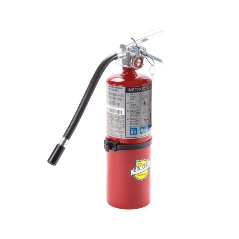 Buckeye 25614 ABC Multipurpose Dry Chemical Hand Held Fire Extinguisher ...