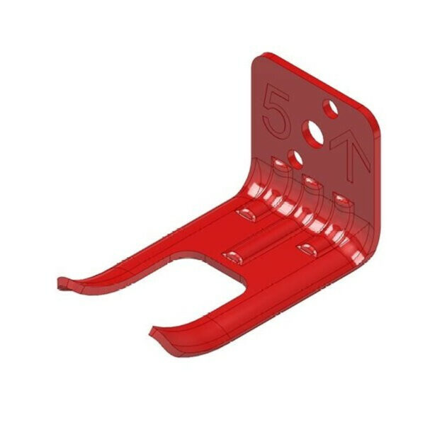 Fire Extinguisher Wall Bracket, Universal For all Extinguishers with Valve Body Slots - Image 2