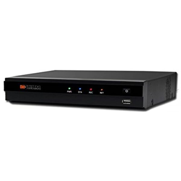 Digital Watchdog DW-VP92T4P VMAX IP Plus 9-Channel NVR, PoE Ports plus Bonus Channels, 2TB HDD