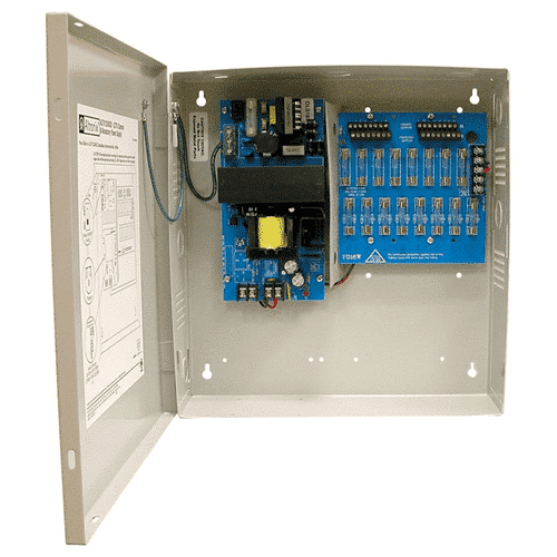 CCTV Power Supply, 16 Fused Outputs - Fire and Safety Plus