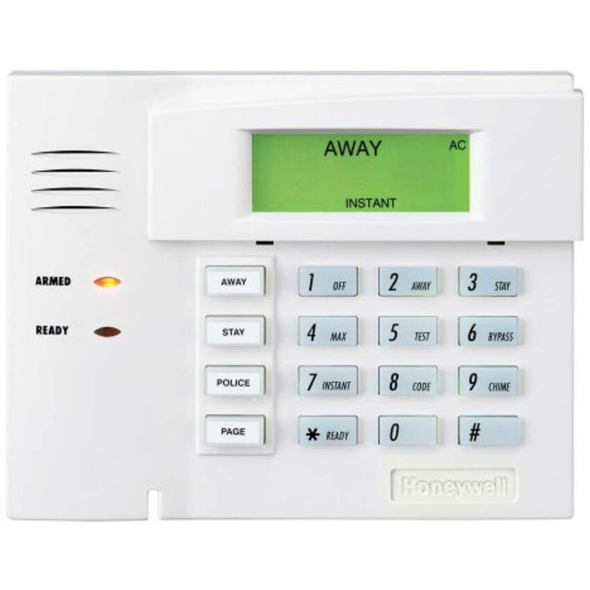 intructions for honeywell ademco l3000 adt control panel