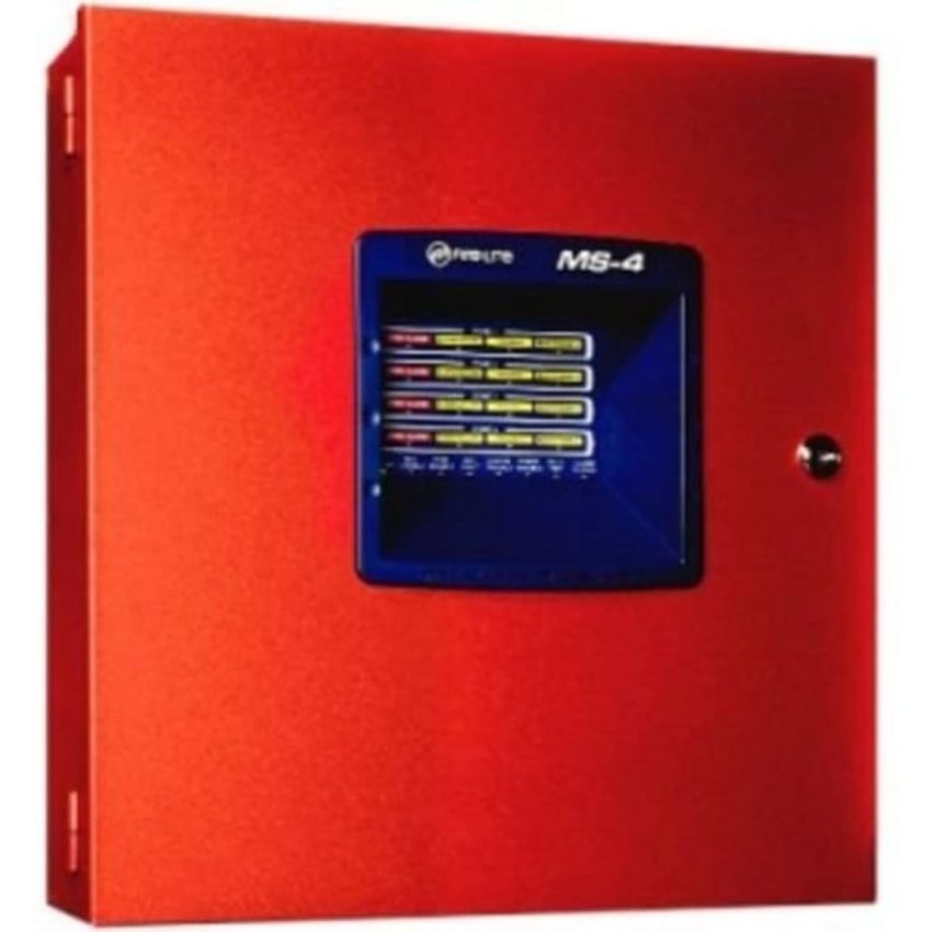 Fire Lite Alarms Ms 4 Fire Panel 4 Zone 24v Class B 2 Class B Nac By 5951