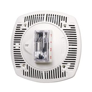 Gentex SSPK24CLPW Low Profile Ceiling Mount Speaker, Strobe, 24VDC, White