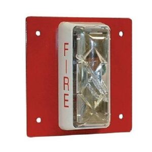 Edwards Signaling 2400 Series FIRE Lens Marking Kit for outdoor/indoor horns and strobes, "FIRE", Ceiling Orientation