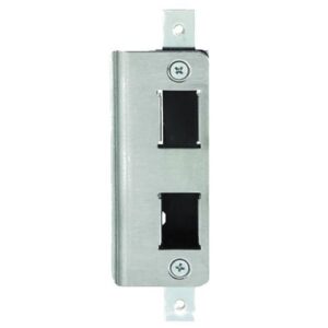 Adams Rite 4901-21-630 4901-21 Deadlatch Strike, Flush Mount, Extended Lip, Satin Stainless Steel