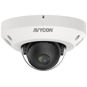 AVYCON AVC-NPK51F28 Diversity Series 5MP H.265 IR Mini Dome IP Camera, 2.8mm Fixed Lens, NDAA Compliant, White