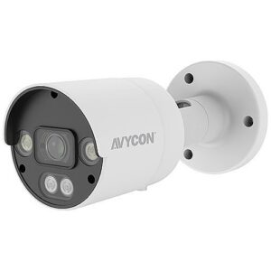 AVYCON TCB51F28 Diversity Series 5MP H2.65 Mini IR Dome IP Camera, 2.8mm Lens, NDAA Compliant, White