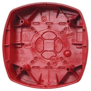 Gentex GBLP-R Back Box Surface Mount for Speakers Red