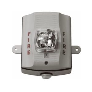 Eaton PX869161 Wheelock Security Strobe Light, 24V Red/Red