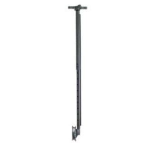 Chief FHP-VB Flat Panel Ceiling Mount Kit with Adjustable Column, for 10″- 26″, Black