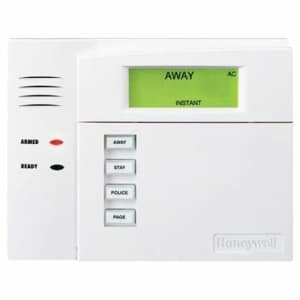 Honeywell Home 6151FR Fixed-French Display Keypad with an Integrated Hardwired Zone