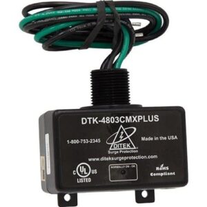 DITEK DTK-4803CMXPLUS 480VAC Three Phase Surge Protective Device for a variety of industrial equipment