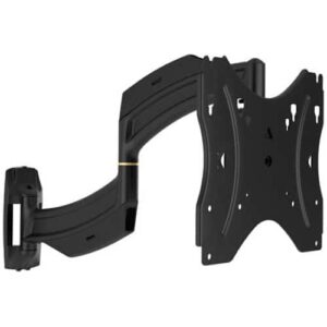 Chief TS118SU Thinstall Small Dual Swing Arm Wall Display Mount, 18″ Extension, for TVs 10-32″, Black Detach