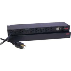 APC AP7901B Switched Rack PDU, 20A, 100/120V, 8 NEMA 5-20 Outlets, 1U RMS