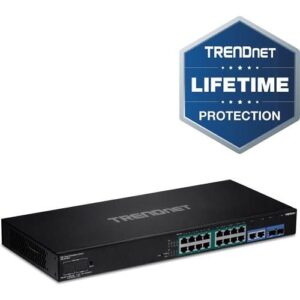 TRENDnet TPE-3018LS 18-Port Gigabit PoE+ Smart Surveillance Switch