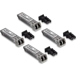 TRENDnet TEG-MGBSX/4 SFP Multi-Mode LC Module, 550m, 4-Pack