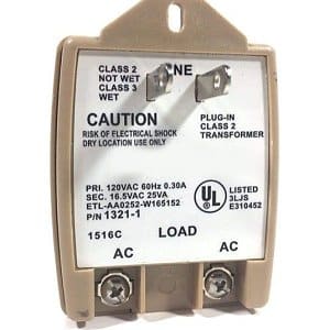 Honeywell Home 1321CN-GT-1 Transformer, Class II, 16.5VAC, 25VA (Replaces 1321CN)