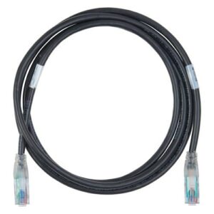 Belden C602108025 CAT6 Plus Patch Cable, 24/4 Solid Bonded-Pair, CMP, T568A/B-T568A/B,, Gray, 25′