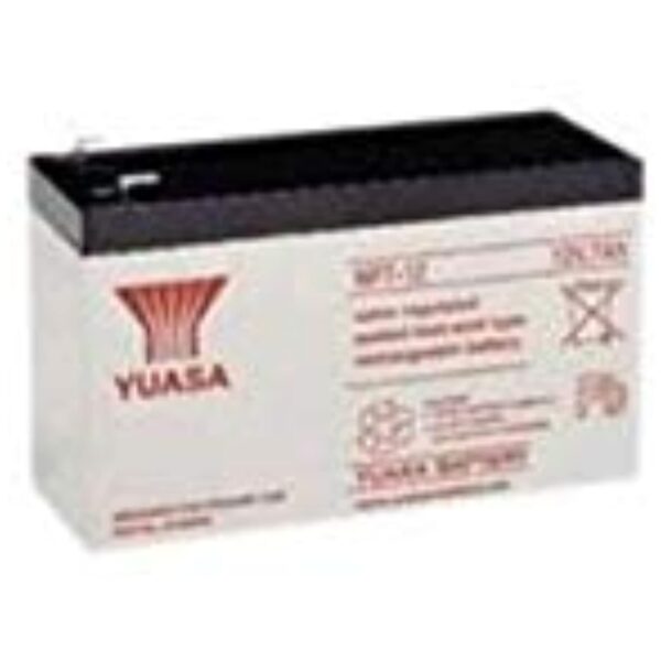 Yuasa NP712250 12V, 7Ah Rechargeable SLA Battery .250 Terminals