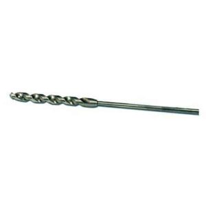 BES FLX3848H Piranhabit, 3/8″ 48″, High Speed Steel Flexible Shaft Drill Bit with Wire Pull Hole