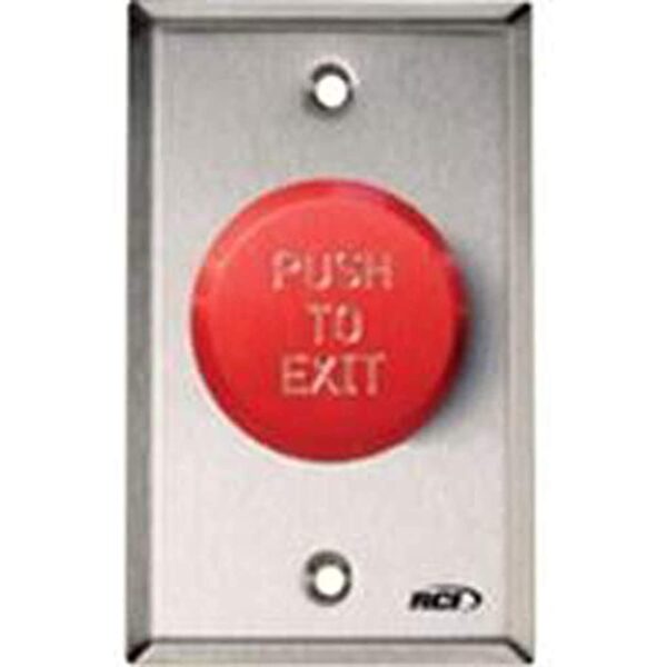 Rutherford Controls / RCI – 991EPTD32D Push To Exit Button