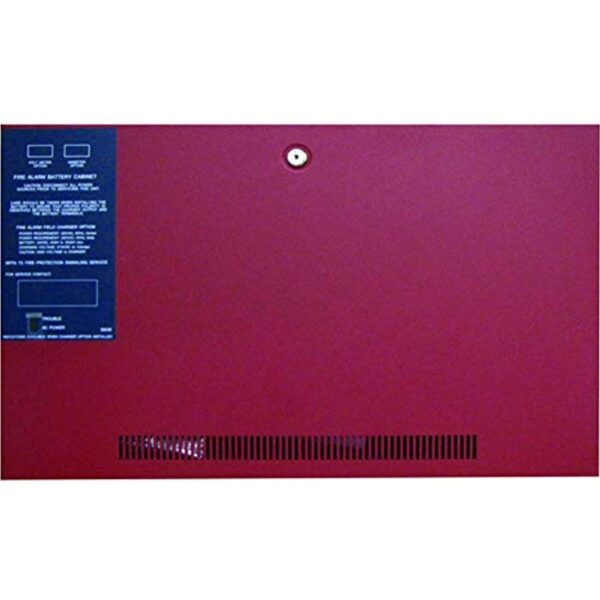 Fire-Lite BB-55F Battery Backbox, Red