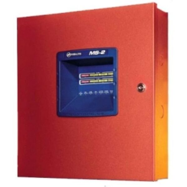 Fire-Lite MS-2-L8 2-Zone Conventional Fire Alarm Control Panel