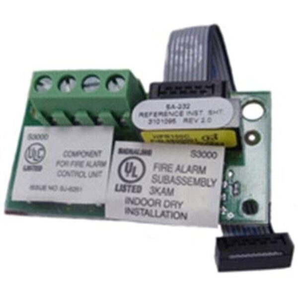 Edwards Signaling SA-232 RS-232 Serial Port for Connection to Printers and Computers, Mounts in Intelligent Fire Alarm System Cabinet