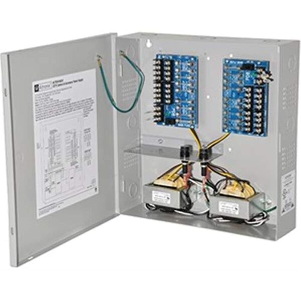 Altronix ALTV2416ULX CCTV Power Supply, 16 Fused Outputs, 24/28VAC at 7A, BC300 Enclosure