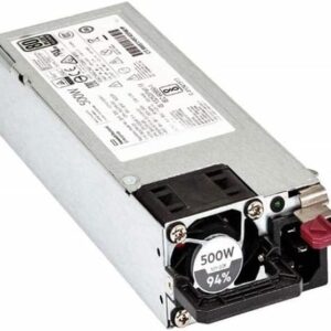 Hewlett Packard Enterprise HP 500W Flex Slot Platinum Hot Plug Low Halogen Power Supply Kit