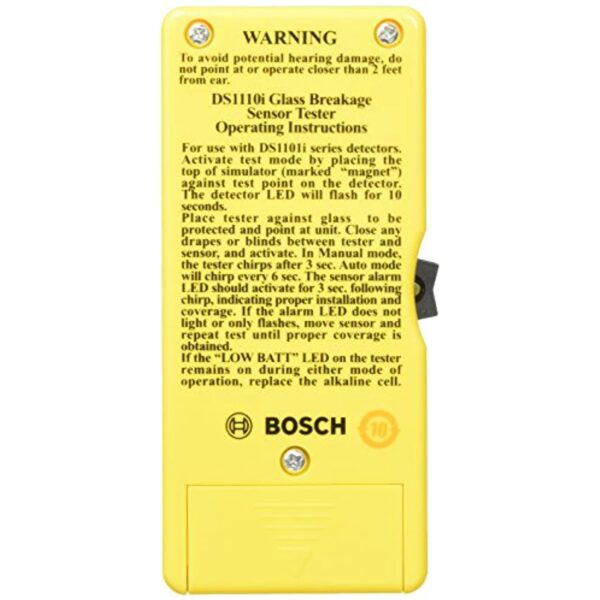 Bosch DS1110I Round Glass break Detector Tester