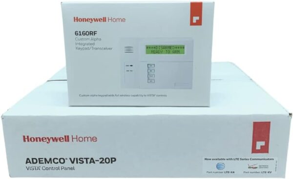 Honeywell Vista 20P and 6160RF Keypad Kit Package