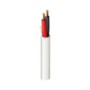 Belden 6200UE 009Z1000 16/2 Security and Commercial Audio Cable, Plenum-CMP, 1000′ (304.8m) ReelTuff Box, White