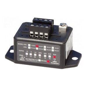 DITEK DTK-2LVLPRUV Telco Circuit Surge Protector, for Two 130V Hardwired Telco Pairs