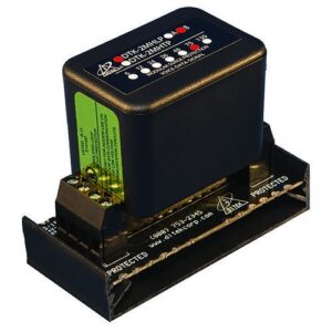 DITEK DTK-2MHLP75BWB Data & Signaling Circuit Surge Protector with Snap-Track Base for two 70V Speaker circuits