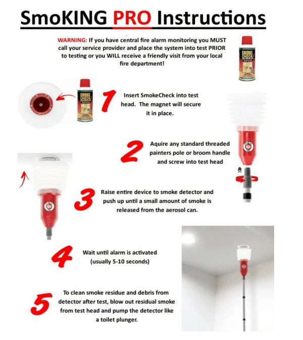 SmokeKing2.0 Detector Tester