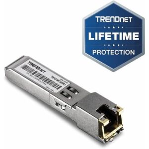 TRENDnet TEG-MGBRJ 1000BASE-T RJ-45 Copper SFP Module