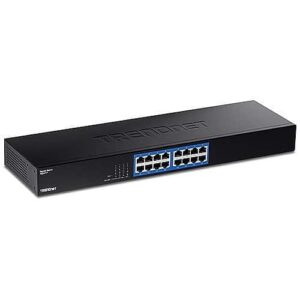 TRENDnet TEG-S17 16-Port Gigabit Switch RJ-45, Rack Mountable