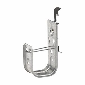 Eaton BCH21W2 B-Line Series Cable Hook to Wire and Rod Fastener, 1-5/16", Steel, Pre-Galvanized