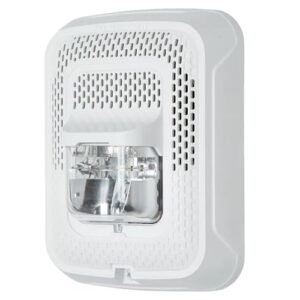 System Sensor SPSWLED-P L-Series Indoor Speaker Wall-Mounted LED Strobe, "PLAIN", White