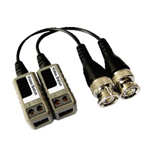 UltraTech 0E-VBPTAILMP Pair Miniature Pigtail MP Video Balun, Screw Terminal to Pigtail BNC