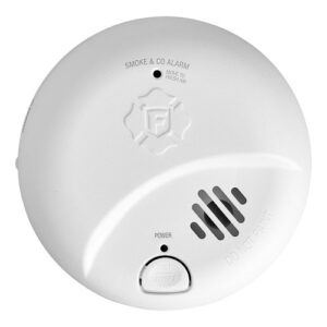 BRK SMICO110 Interconnect Hardwire Combination Smoke and Carbon Monoxide Alarm with Battery Backup