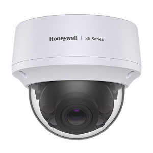 Honeywell HC35W45R2 35 Series 5MP IR MFZ WDR IP Dome Camera, 2.7-13.5mm Lens, White