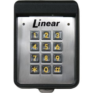 Linear AK-11 Exterior Digital Keypad, CAST Aluminum Enclosure