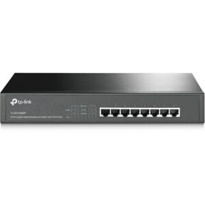 TP-Link TL-SG1008MP 8-Port Gigabit Desktop/Rackmount Switch with 8-Port PoE+