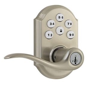 Kwikset 912TNL TRL SmartCode Electronic Tustin Door Lever