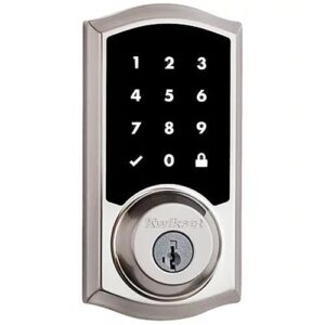 Kwikset 916 TRL SmartCode Touchscreen Traditional Electronic Deadbolt featuring SmartKey Security and Z-Wave Technology