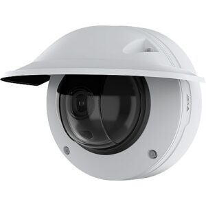 AXIS Q3538-LVE 4K Fixed IR WDR IP Dome Camera, 6.2-12.9mm Lens, White