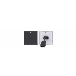 Kramer 85-0023299 WP-H1M Wall-Mount Plate, Black