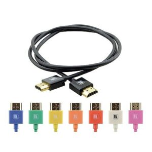 Kramer 97-0132006 C-HM/HM/PICO/BK-6 Ultra-Slim Flexible High-Speed HDMI Cable